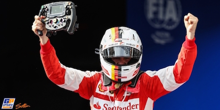Sebastian Vettel Wins The 2015 Malaysian Grand Prix