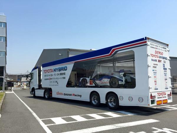 WEC Toyota Hybrid - Transparent Transporter