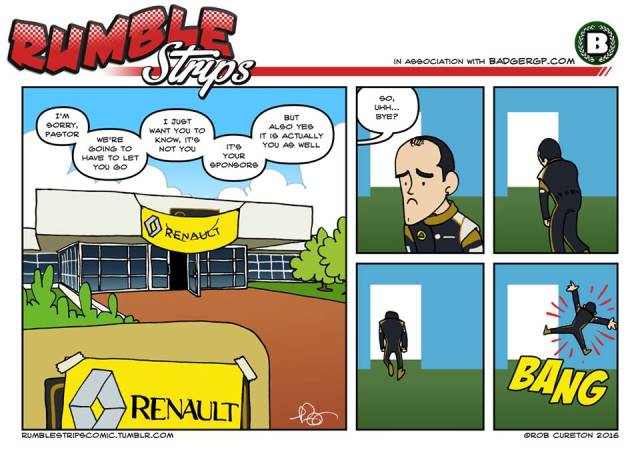 Pastor Maldonado Exits Renault