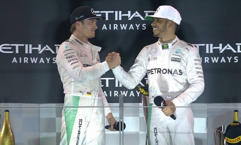 Did Lewis Hamilton Fight Fair In Abu Dhabi? (Courtesy: Twitter)
