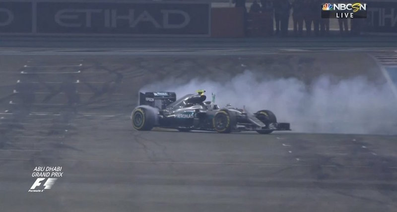 Nico Rosberg Wins The 2016 Drivers' Championship (courtesy: Formula 1)