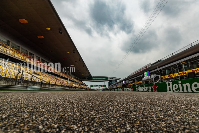 F1 race circuit tarmac photo