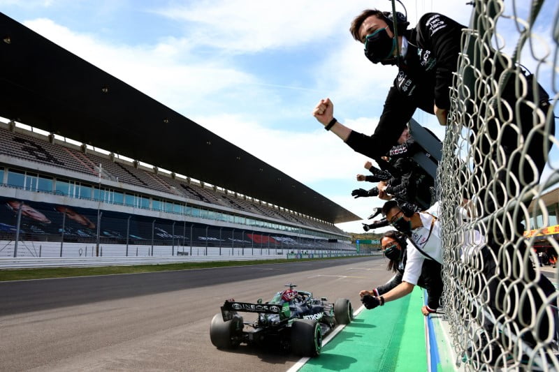 Lewis Hamilton wins the 2021 Portuguese Grand Prix