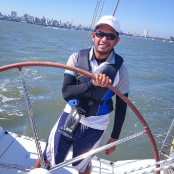 F1 blogger & podcaster Kunal Shah is also an avid sailor & has competed in many sailing regattas