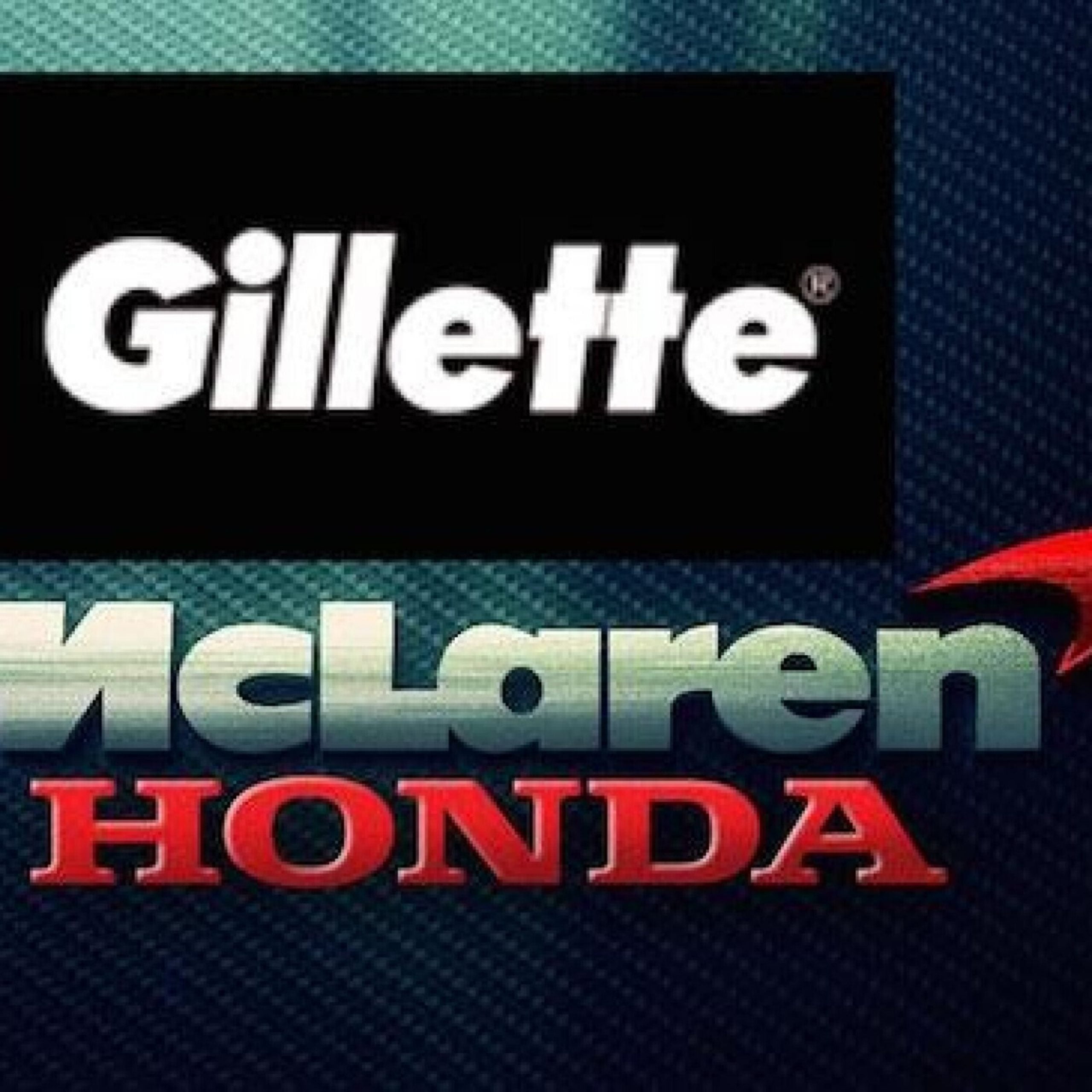 Gillette Mclaren Honda