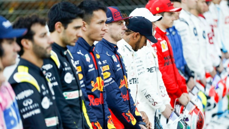 Young F1 drivers with around two years of experience line up on the grid of the 2020 F1 season
