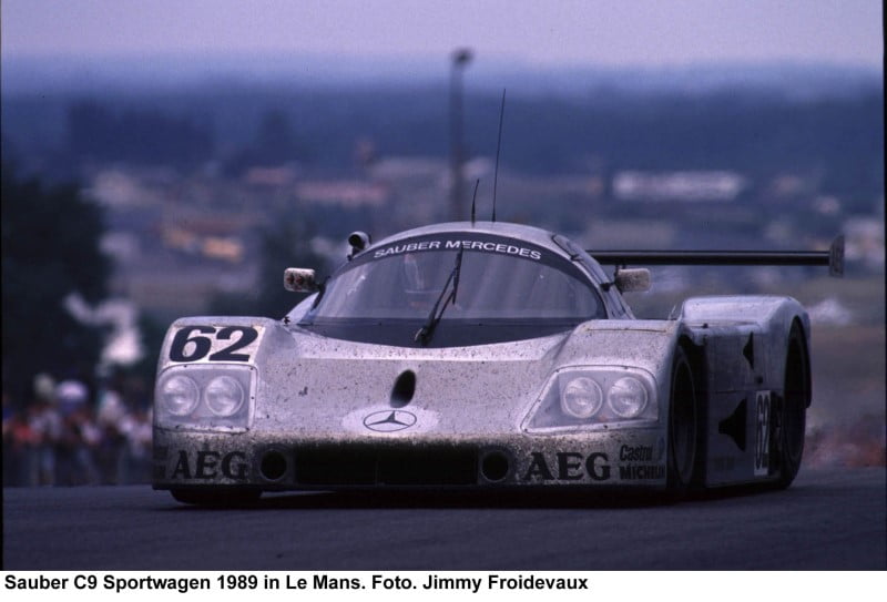 Sauber Motorsport In the 1989 24 Hours of Le Mans