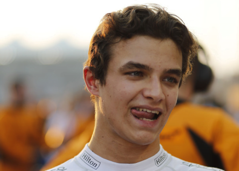 Lando Norris tested an F3 car privately with Carlin to get back in shape for F1 2020