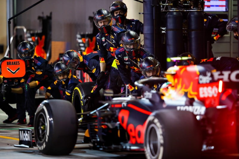 Sergio Perez's car restart is one of the quirky moments of F1 2021 yet (courtesy: Red Bull Content Pool)