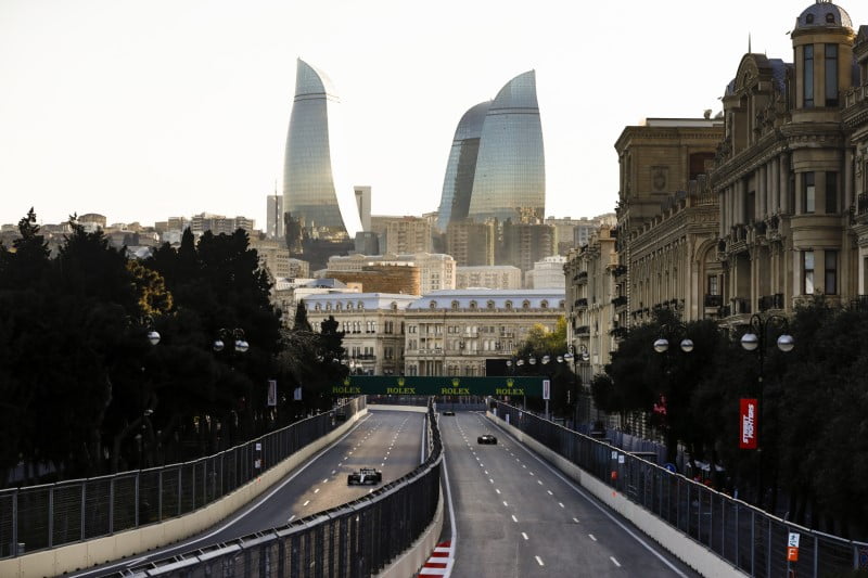 F1 circuit history & stats, Baku City Circuit, Azerbaijan Grand Prix (courtesy: Mercedes)