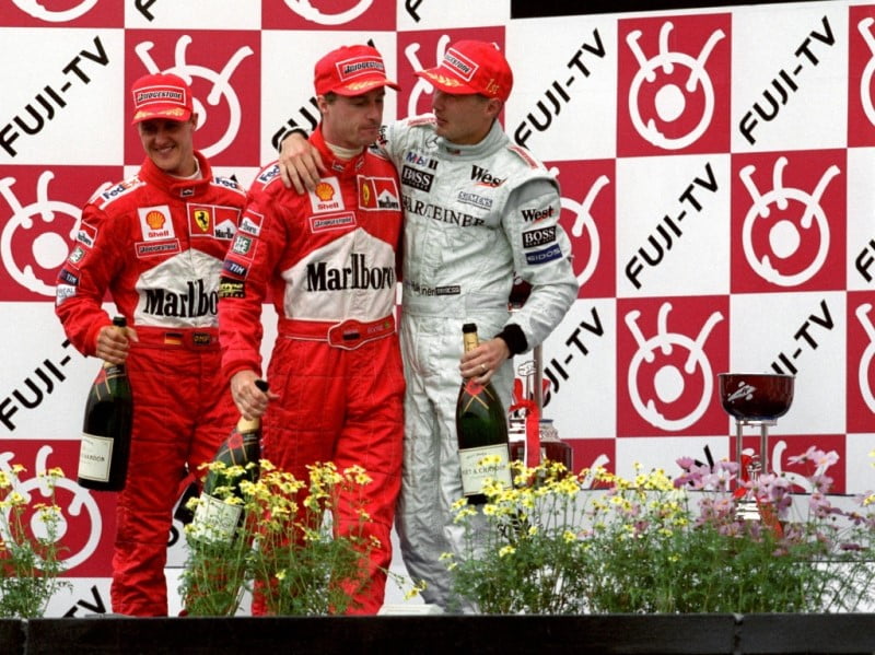 Eddie Irvine F1 interview talks about being team-mates with Michael Schumacher, title battle & drive to survive