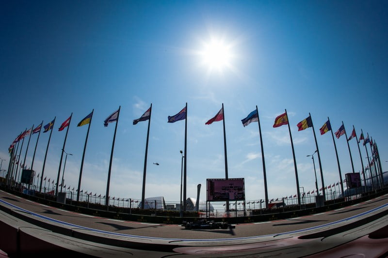 F1 history & stats of Sochi Autodrom, Russian GP (courtesy: Mercedes)