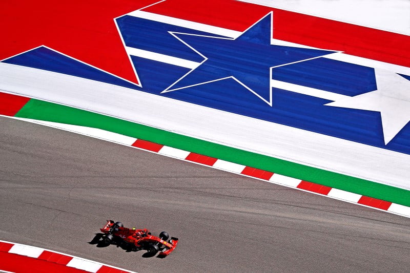 COTA is the 10th venue to host a World Championship race in the USA; F1 history & stats for the United States GP (courtesy: Ferrari)