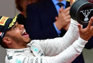 Lewis Hamilton Finally Wins A Grand Prix, But It's A Gift