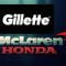Gillette Mclaren Honda